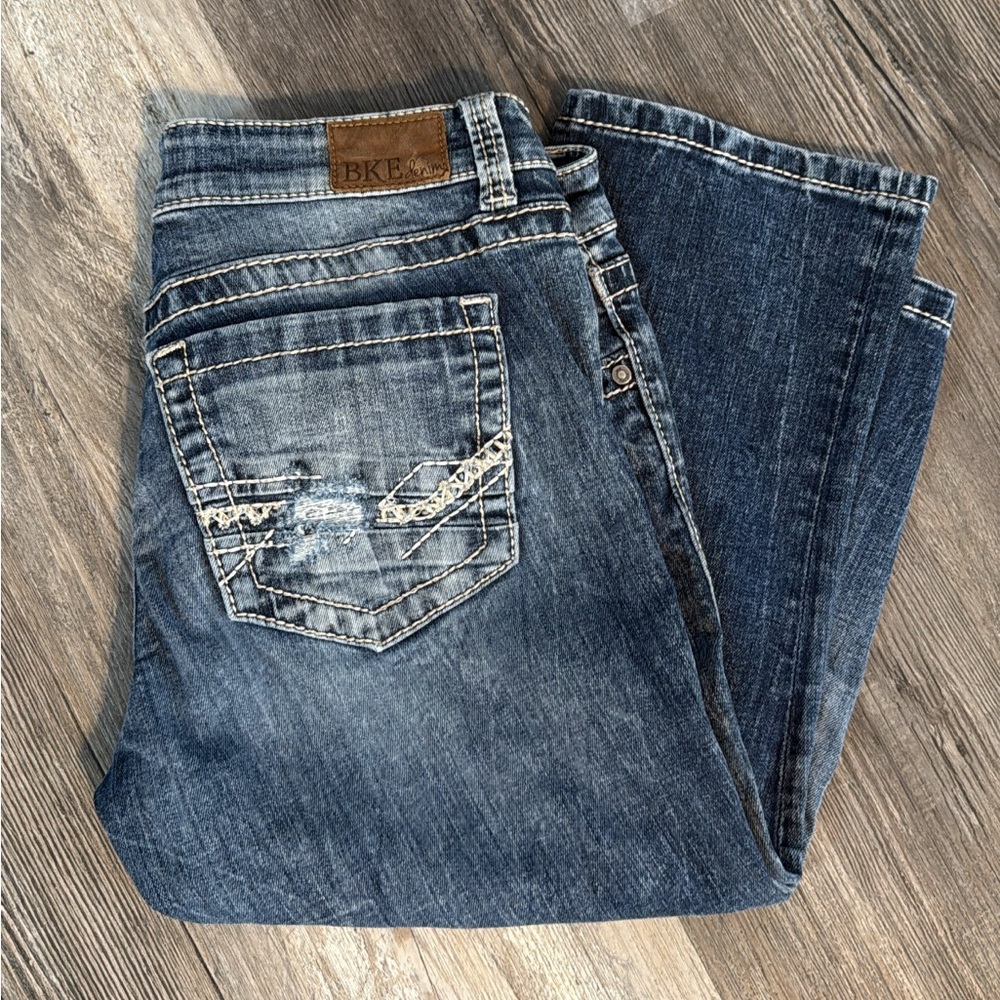 BKE Dark Blue Denim Jeans